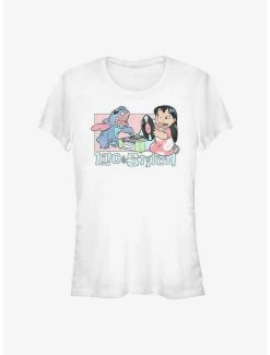 Cheapest 🎉 Disney Lilo & Stitch Duo Records 👧 Girls T-Shirt 🎉