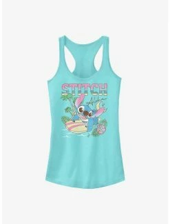Promo 👏 Disney Lilo & Stitch Aloha Stitch 👧 Girls Tank ⌛