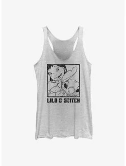 Cheapest 🤩 Disney Lilo & Stitch Photo Shot Snap 👧 Girls Tank 😀