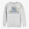 Cheap ✔️ Disney Lilo & Stitch Be Kind To All Kinds Crew Sweatshirt 😉 -lilo and stitch shop 17281739 hi