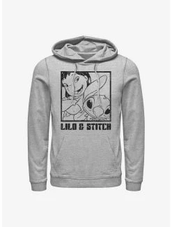 Buy 🥰 Disney Lilo & Stitch Photo Shot Snap Hoodie 🤩