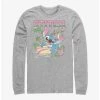 Deals 🤩 Disney Lilo & Stitch Aloha Stitch Long-Sleeve T-Shirt 🔔 -lilo and stitch shop 17281847 hi