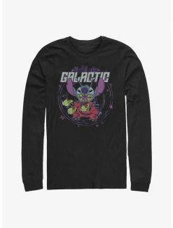 Discount 🌟 Disney Lilo & Stitch Dad's Are Galactic Long-Sleeve T-Shirt ⌛
