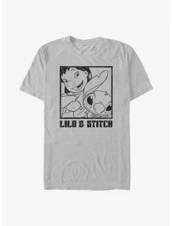 Deals 🤩 Disney Lilo & Stitch Photo Shot Snap T-Shirt 😉