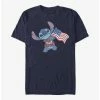 Best Pirce 👍 Disney Lilo & Stitch Tropic Stitch Flag T-Shirt ⌛ -lilo and stitch shop 17282186 hi