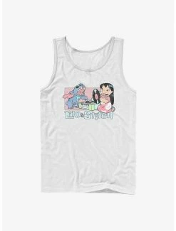 Promo 🎉 Disney Lilo & Stitch Duo Records Tank 💯