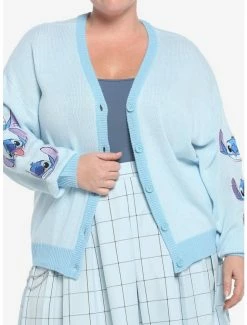 Cheap 😀 Her Universe Disney Lilo & Stitch Stay Weird Skimmer 👧 Girls Cardigan Plus Size 🛒