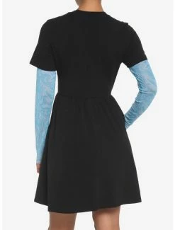 Best Pirce 🧨 Her Universe Disney Lilo & Stitch Trippy Mesh Twofer 👗 Dress 🌟 -lilo and stitch shop 17311152 av2