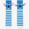 Coupon 🎁 Disney Lilo & Stitch Stripe 3D Stitch Crew 🧦 Socks 😍 -lilo and stitch shop 17633985 hi