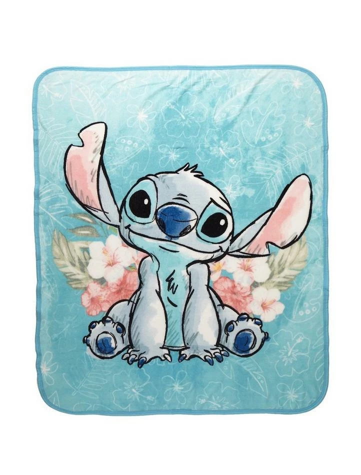Discount ๐ Disney Lilo & Stitch Watercolor Sketch Throw Blanket ๐ 3 Discount ๐ Disney Lilo & Stitch Watercolor Sketch Throw Blanket ๐