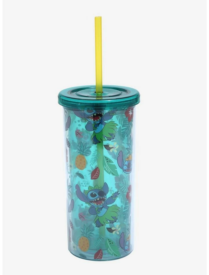 Best Sale ๐ Disney Lilo & Stitch Hula Floral Acrylic Travel Cup โ 4 Best Sale ๐ Disney Lilo & Stitch Hula Floral Acrylic Travel Cup โ - Image 2