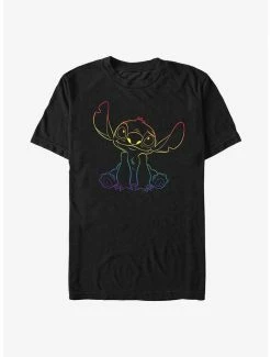 Best Sale 😍 Extra Soft Disney Lilo & Stitch Pride Stitch T-Shirt ⭐