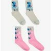 Discount ⭐ Disney Lilo & Stitch Chibi Layered Crew Sock Set 2 Pair 🧨 -lilo and stitch shop 18320967 hi