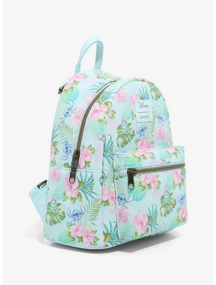 Hot Sale π Loungefly Disney Lilo & Stitch Tropical Friends Mini π Backpack π 3 Hot Sale π Loungefly Disney Lilo & Stitch Tropical Friends Mini π Backpack π - Image 2