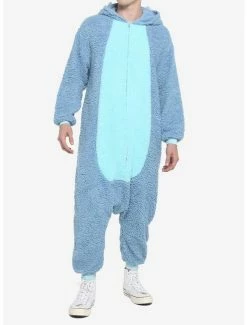 Deals 🥰 Disney Lilo & Stitch Sherpa Stitch Kigurumi 😀