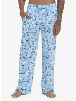 Hot Sale ⌛ Disney Lilo & Stitch Sketch Pajama Pants 😀
