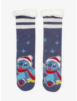 Best deal 😉 Disney Lilo & Stitch 🎁 Christmas Stitch Cozy 🧦 Socks 💯