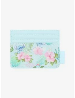 Wholesale 😍 Loungefly Disney Lilo & Stitch Tropical Friends Cardholder 👏