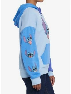Budget ✨ Disney Lilo & Stitch Color-Block 👧 Girls Hoodie 🔥 -lilo and stitch shop 18812942 av3