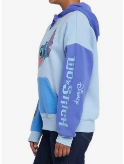 Budget ✨ Disney Lilo & Stitch Color-Block 👧 Girls Hoodie 🔥 -lilo and stitch shop 18812942 av4
