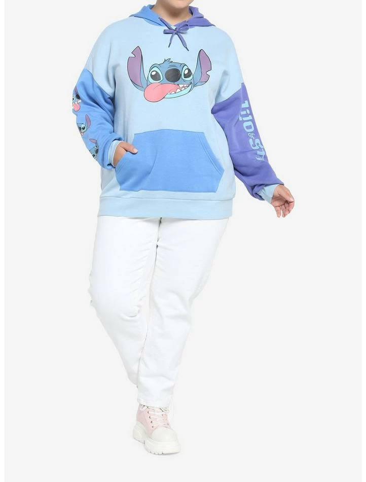 Cheapest ๐ฏ Disney Lilo & Stitch Color-Block ๐ง Girls Hoodie Plus Size ๐ 4 Cheapest ๐ฏ Disney Lilo & Stitch Color-Block ๐ง Girls Hoodie Plus Size ๐ - Image 2