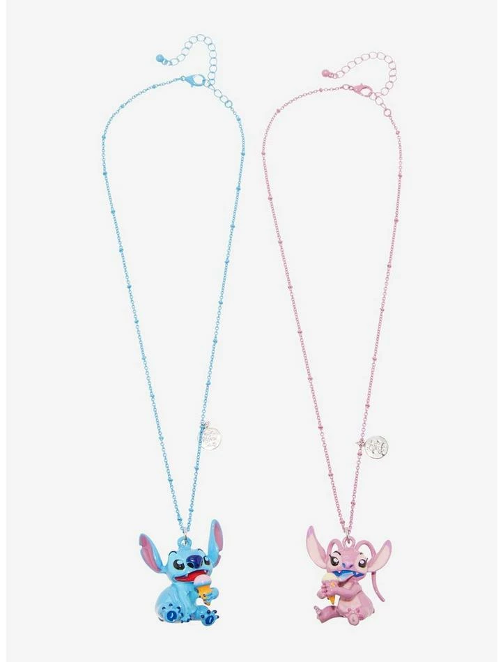 Best deal ๐ Disney Lilo & Stitch Duo Ice Cream Best Friend Necklace Set ๐ 3 Best deal ๐ Disney Lilo & Stitch Duo Ice Cream Best Friend Necklace Set ๐ - Image 2