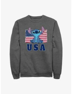 Best deal 😀 Disney Lilo & Stitch America Sweatshirt 😉