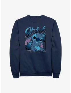 Best reviews of 💯 Disney Lilo & Stitch Blue Boy Sweatshirt 👏
