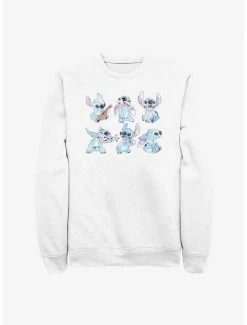 Promo ❤️ Disney Lilo & Stitch Faces Of Stitch Sweatshirt 🛒