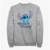 Budget 🌟 Disney Lilo & Stitch Fluffy Stitch Sweatshirt 🥰 -lilo and stitch shop 19072652 hi