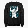 Best deal 🔔 Disney Lilo & Stitch Grumpy Stitch Sweatshirt ⌛