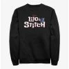 Cheap 🔥 Disney Lilo & Stitch Logo With Stitch Sweatshirt 🛒 -lilo and stitch shop 19072733 hi