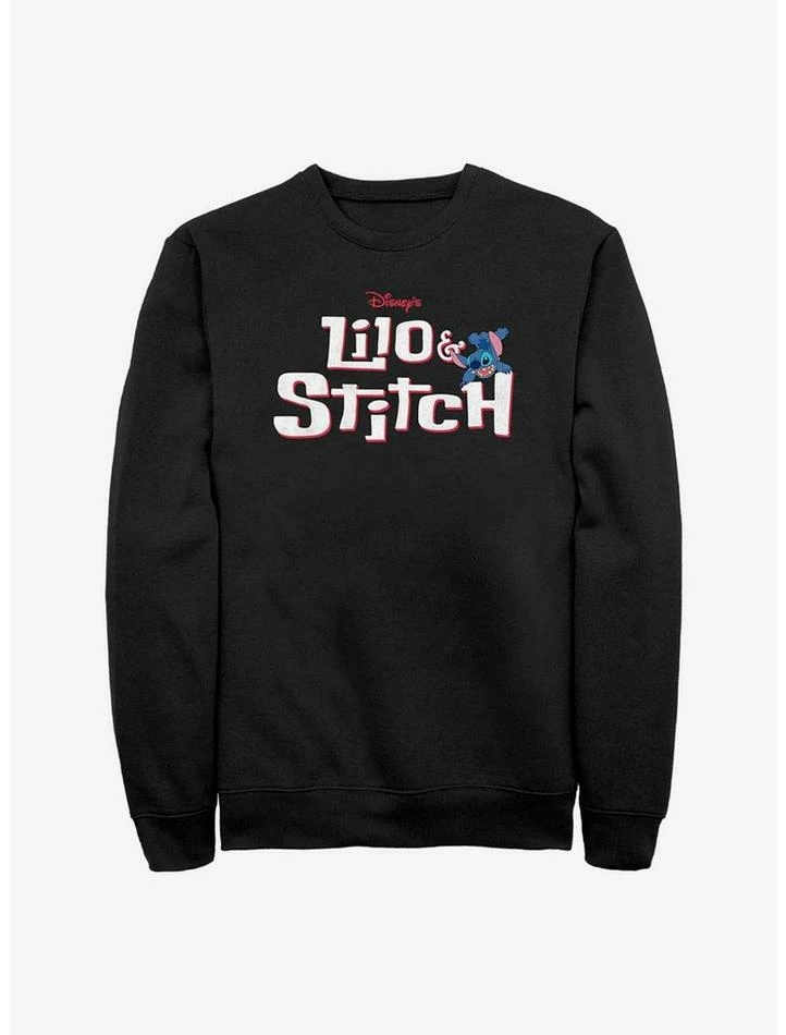 Cheap 🔥 Disney Lilo & Stitch Logo With Stitch Sweatshirt 🛒 3 Cheap 🔥 Disney Lilo & Stitch Logo With Stitch Sweatshirt 🛒