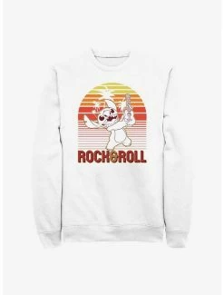 Promo 🔔 Disney Lilo & Stitch Rock And Roll Stitch Sweatshirt ⭐