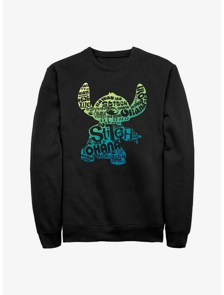 Buy ๐งจ Disney Lilo & Stitch Text Fill Sweatshirt โญ 3 Buy ๐งจ Disney Lilo & Stitch Text Fill Sweatshirt โญ