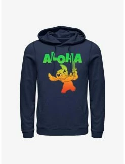 Cheapest 😀 Disney Lilo & Stitch Aloha Stitch Hoodie ✔️
