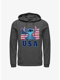 Flash Sale 😀 Disney Lilo & Stitch America Hoodie 😍