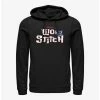 Brand new 🛒 Disney Lilo & Stitch Logo With Stitch Hoodie 👏