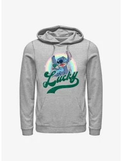 Best Sale 🛒 Disney Lilo & Stitch Lucky Rainbow Hoodie 😉