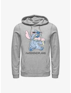 Discount ⌛ Disney Lilo & Stitch Weekend Plans Hoodie 🎉