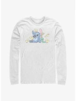 Best Sale 😍 Disney Lilo & Stitch Ducky Kind Long Sleeve T-Shirt 🥰
