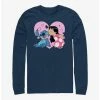 Best Sale ❤️ Disney Lilo & Stitch Kisses Long Sleeve T-Shirt ❤️ -lilo and stitch shop 19073331 hi
