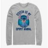Coupon ⭐ Disney Lilo & Stitch Spirit Stitch Long Sleeve T-Shirt 🔔 -lilo and stitch shop 19073422 hi