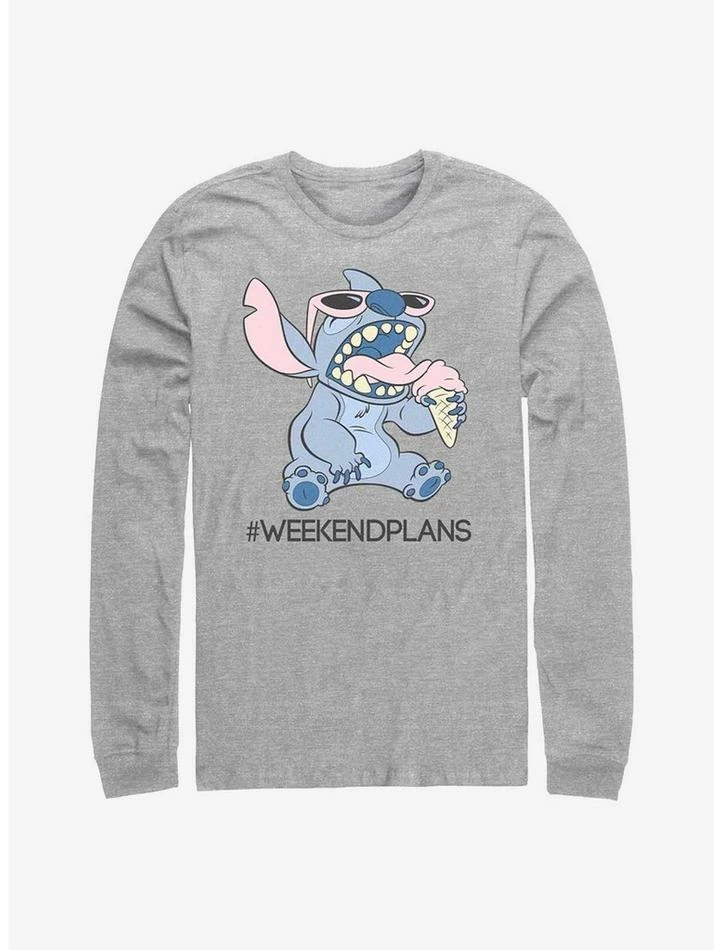 Best deal โจ Disney Lilo & Stitch Weekend Plans Long Sleeve T-Shirt ๐ 3 Best deal โจ Disney Lilo & Stitch Weekend Plans Long Sleeve T-Shirt ๐