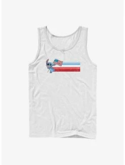 Best Pirce ⭐ Disney Lilo & Stitch Patriotic Stitch Tank ⌛