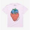 Coupon ✨ Disney Stitch Strawberry Ohana Boyfriend Fit 👧 Girls T-Shirt ⭐ -lilo and stitch shop 19279969 hi