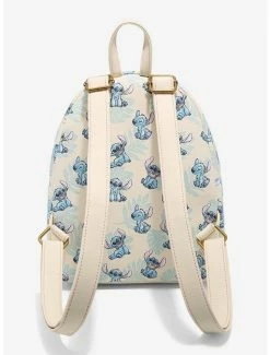 Hot Sale 😀 Loungefly Disney Lilo & Stitch Tropical Leaves Mini 🎒 Backpack 😍 -lilo and stitch shop 19283742 av2