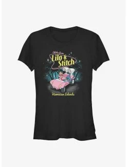 Discount 👏 Dsny Lilo Stch 50S Stitch 👧 Girls T-Shirt 🎉