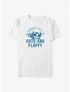 Brand new ❤️ Dsny Lilo Stch Fluffy Horoscope T-Shirt 😀