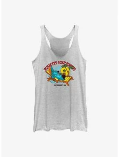 New ⌛ Dsny Lilo Stch Lazy Stitch 👧 Girls Raw Edge Tank 😉